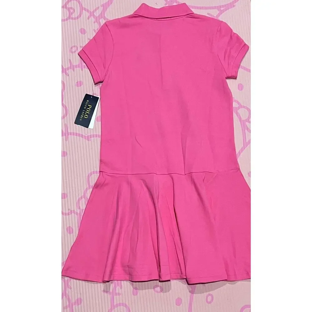 NWT❤️Polo Ralph Lauren Girls Cotton dress szM